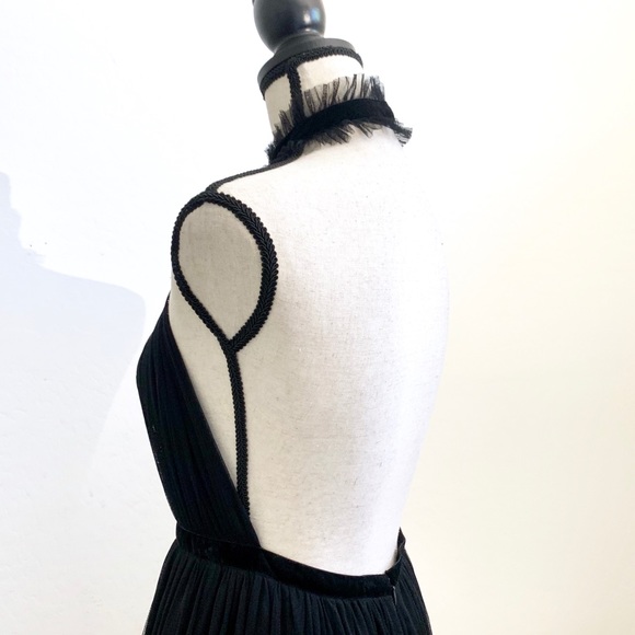 TopShop Taylor Halter Maxi Dress - Picture 4 of 8